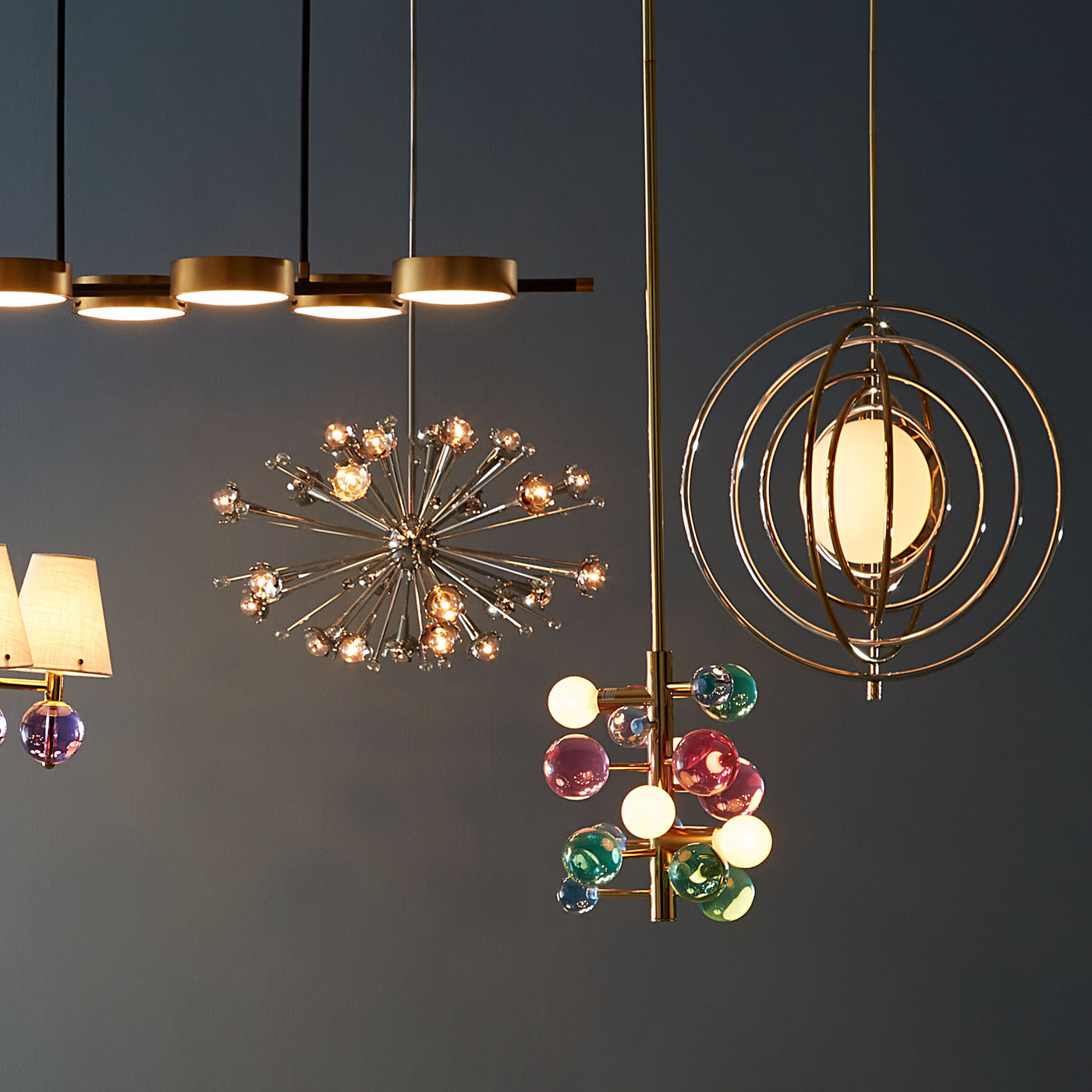 Globo Five-Light Chandelier