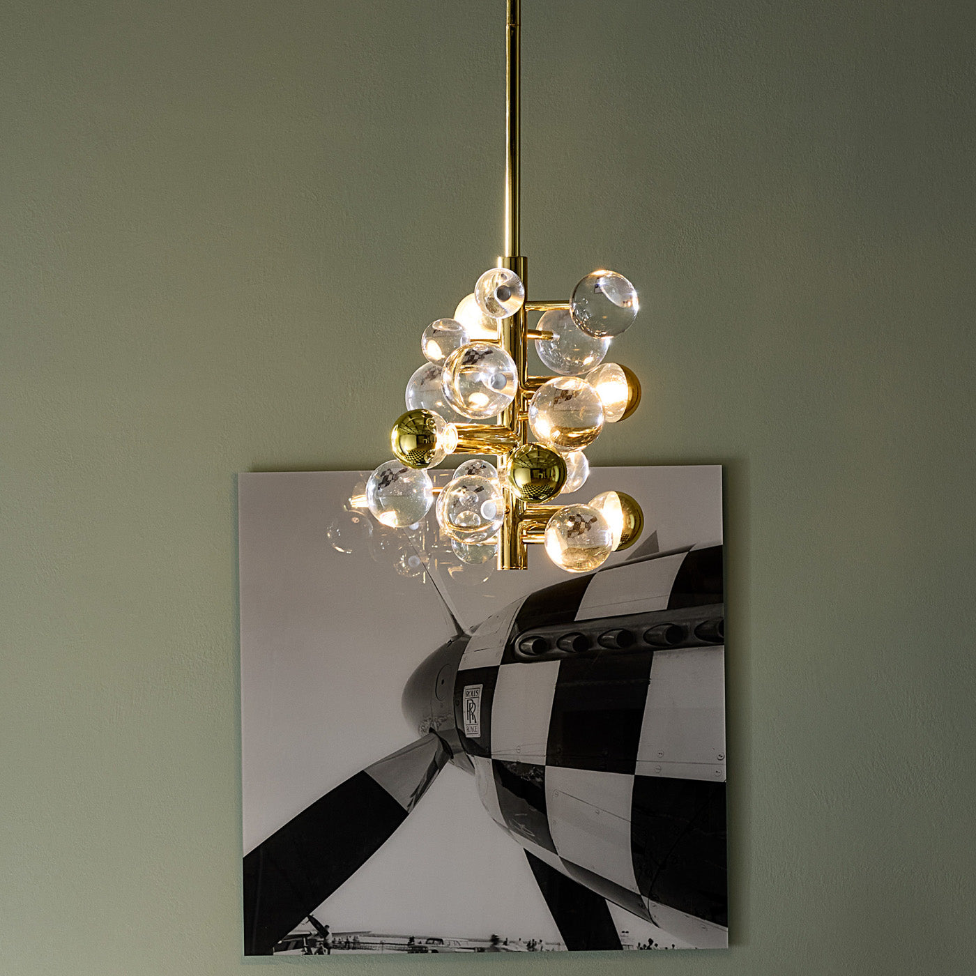 Globo Five-Light Chandelier