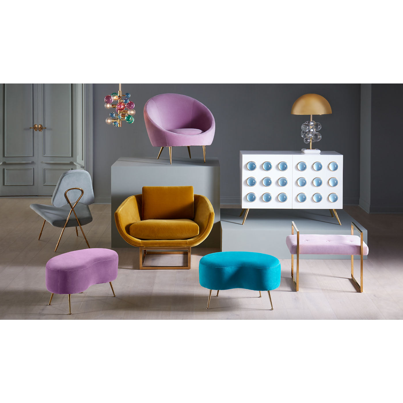 Globo Five-Light Chandelier