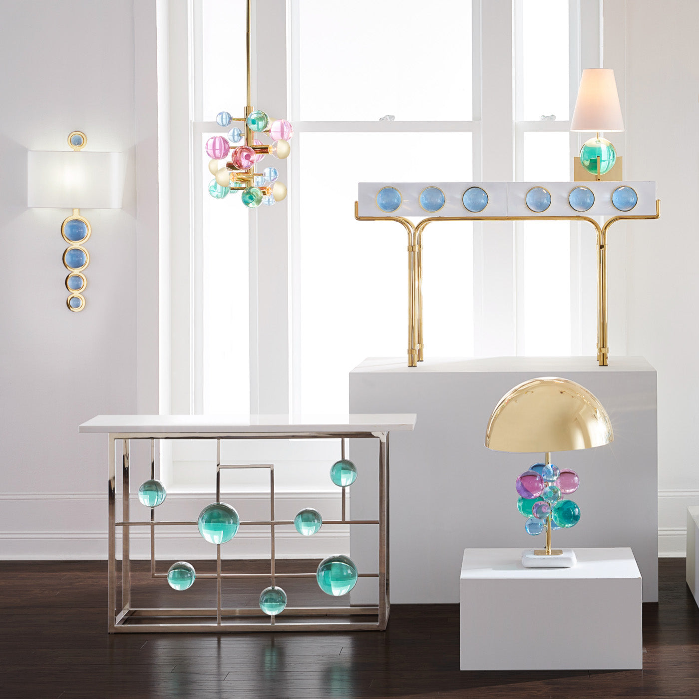 Globo Five-Light Chandelier
