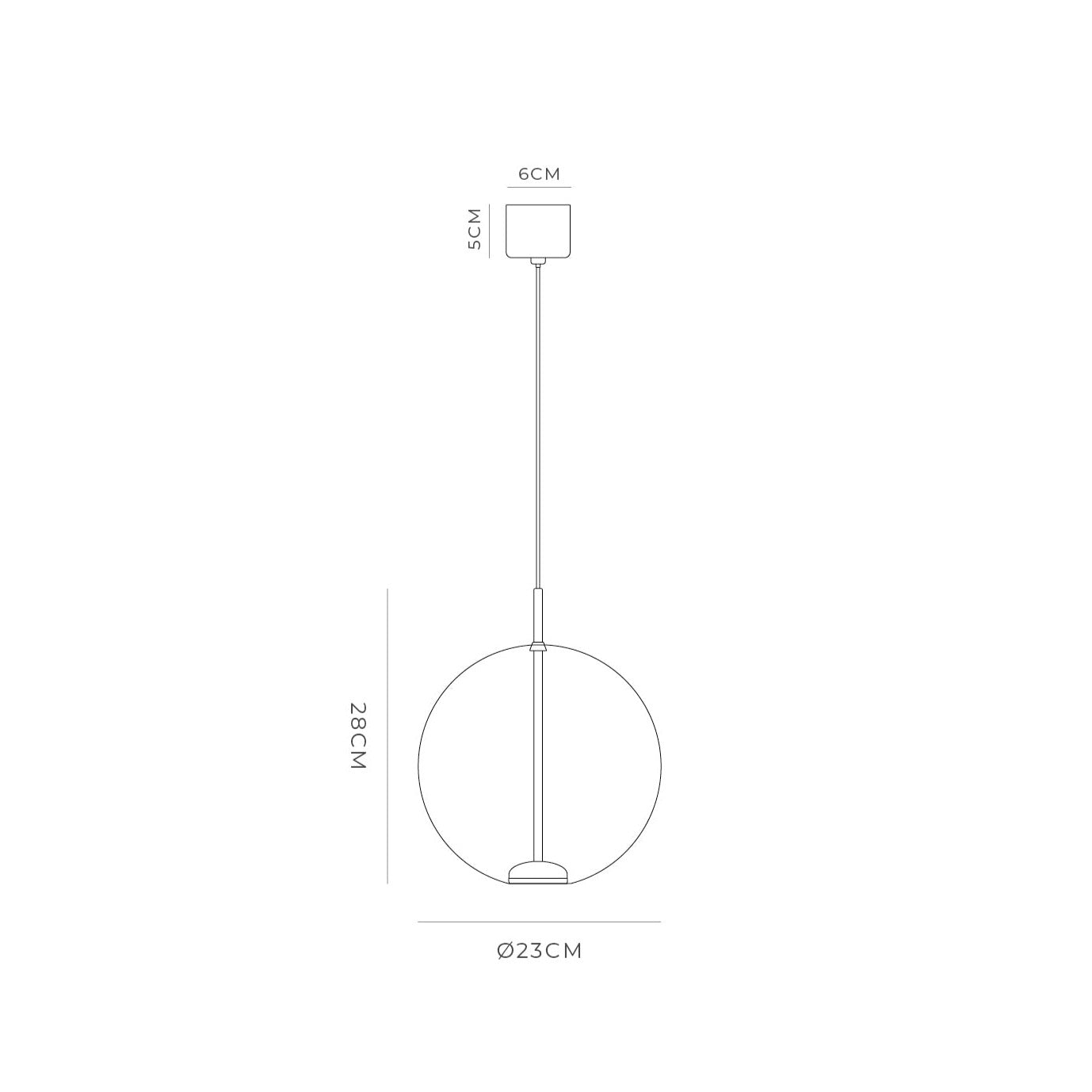 Orb Air Pendant Light