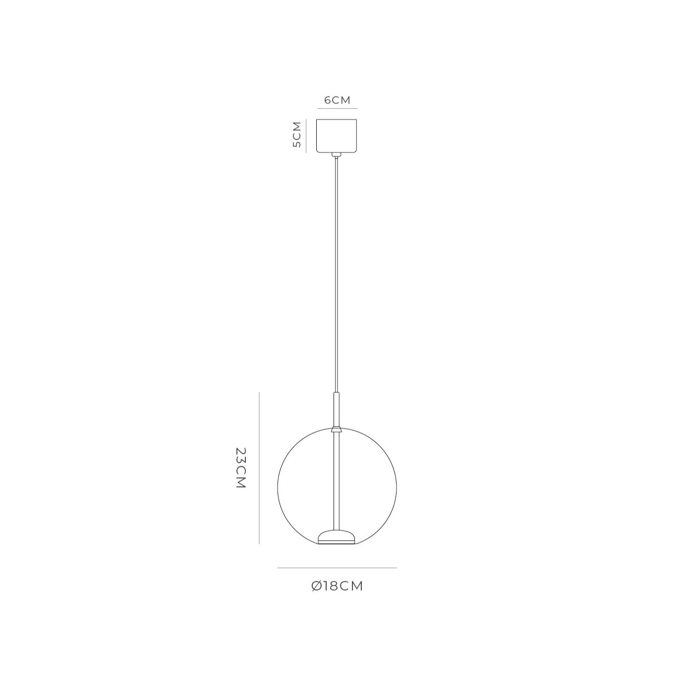 Orb Air Pendant Light