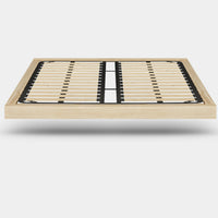 Platform Bed Frame Solid Wood Bed without Headboard and Footboard, Light Not Included