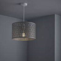 Metal Drum Pendant Shade
