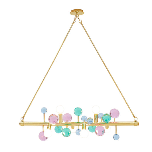 Globo Six-Light Linear Chandelier