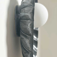 Ceramic Wall Oyster Sconce Light