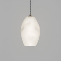 Organic White Pendant Light